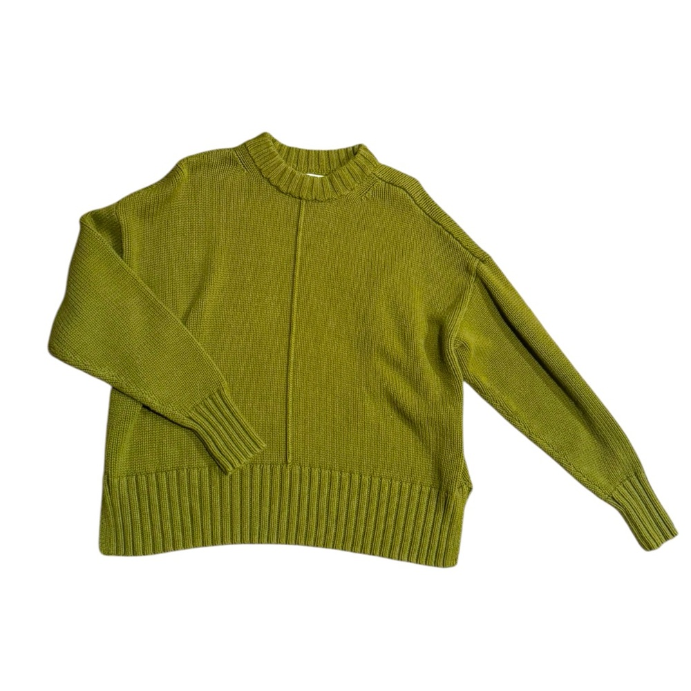 A New Day green sweater